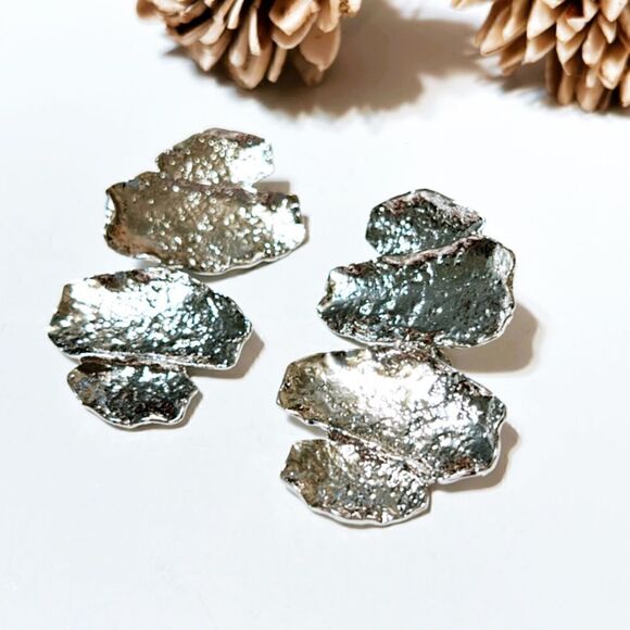 Geo dangle earrings M134 - Picture 4 of 7